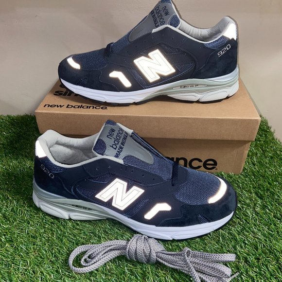 New Balance 920 Navy Blue 3M Silver Reflective M920CNV MADE in ENGLAND Mens main image 13